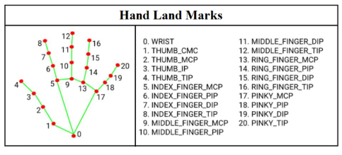 Hand Landmarks
